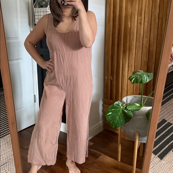 Outerknown Fawn Pali 100% Tencel  Sleeveless Playsuit Jumpsuit. S - Picture 9 of 11
